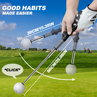 Nuevo diseño personalizado Golf práctica Driving Range Stick Warm Up Golf Training Aids Swing Trainer