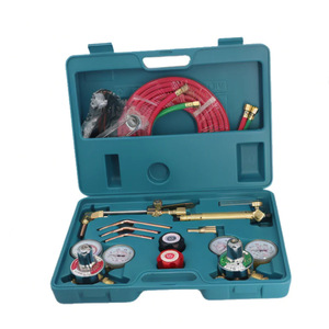 Kit d'outils de soudage et de découpe Cfweld, type injecteur, avec jauges, tuyaux et buses pour travaux métalliques - Product Image 1