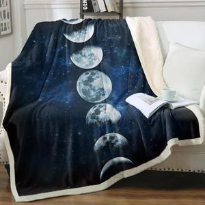 <b>Halloween</b> Ghost Skull Bat Flannel <b>Blanket</b> Throw <b>Blanket</b> Nap <b>Blanket</b> Trick or Treat Party Decor Reversible Cozy Warm Custom Print - Product Image 6