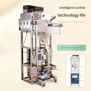 Máquina de Llenado de Polvo por Peso para Gránulos Alimenticios y Té, Máquina de Envasado Neumática Automática de Triple Cabezal - Product Image 2