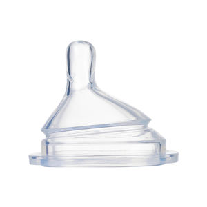 Usine <span class=keywords><strong>En</strong></span> Gros Sans BPA Large Bouche Bébé Mamelon <span class=keywords><strong>En</strong></span> Silicone Souple Sippy Bec Cuillère Tétine - Product Image 1