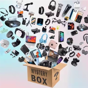 Boîte mystère de jouets technologiques, grande boîte mystère, cadeau de Noël, électronique fantaisie, tapis de souris aléatoires, bande de caoutchouc, gadgets en boîte mystère - Product Image 2