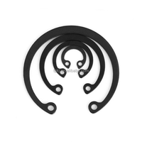 M3 m4 m5 m6 acier inoxydable/acier à ressort noir intérieur étoile clips rondelle prune pince de retenue starlock rondelle pour arbre