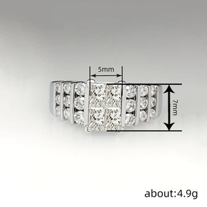 Anello dal design geometrico, gioielli da donna alla moda, gioielli da indossare ogni giorno - Product Image 4