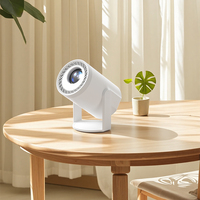 Console de jeu portable mini 4K JUNUO TURN1 Android 14 200 Lumens avec projecteur et jeux de tir