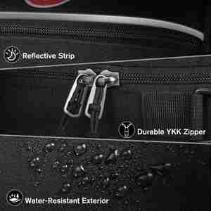 Étui de protection isotherme durable pour insuline avec bandoulière et couche extérieure imperméable en feuille d'aluminium pour les fournitures d'insuline - Product Image 5