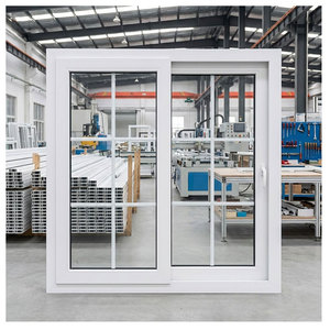 Vendita Diretta dalla Fabbrica, Finestre Scorrevoli in <span class=keywords><strong>PVC</strong></span> di Ultima Generazione Nord Americana, Finestre in Vetro Scorrevoli in Plastica UPVC - Product Image 2