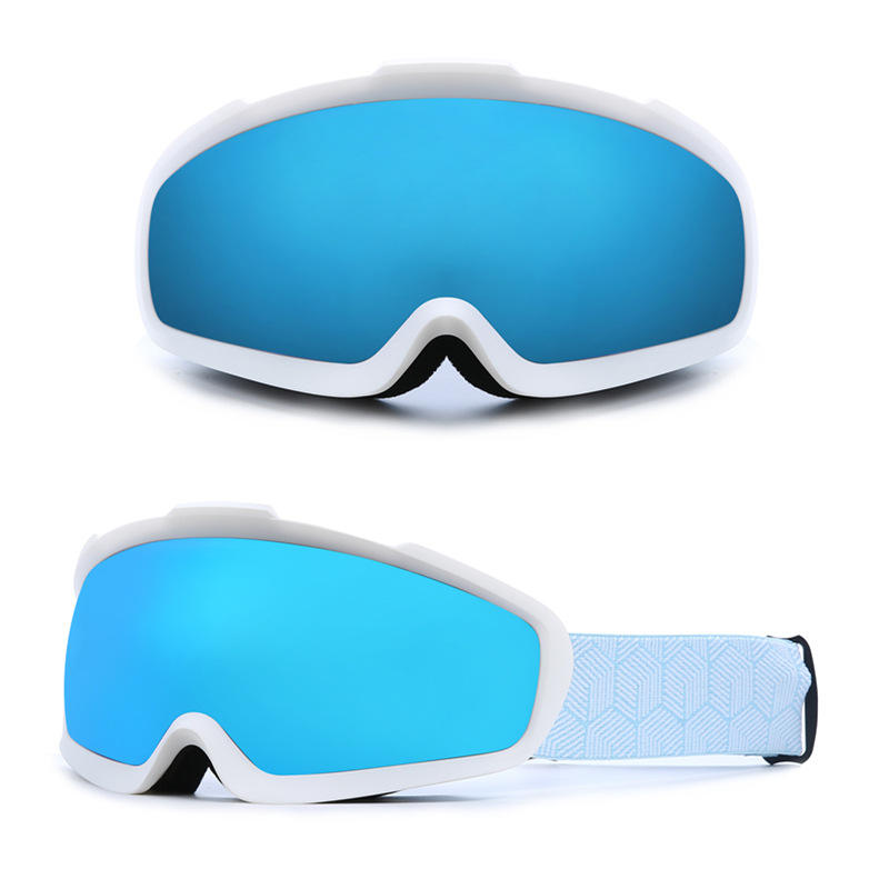 White Frame + Genuine Blue Lenses