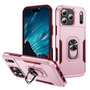 Coque de luxe bicolore antichoc pour <span class=keywords><strong>iPhone</strong></span> avec béquille intégrée pour <span class=keywords><strong>iPhone</strong></span> 16e – Résistante aux chutes - Product Image 6