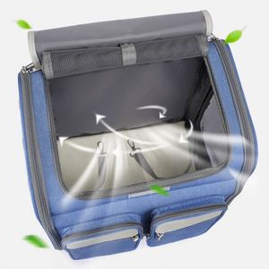 Transporteur <span class=keywords><strong>pour</strong></span> <span class=keywords><strong>chat</strong></span> petit chien poussette sac à dos sac de <span class=keywords><strong>Transport</strong></span> <span class=keywords><strong>pour</strong></span> animaux de compagnie chariot Cage Animal transporteur voyage maison <span class=keywords><strong>valise</strong></span> avec fenêtre - Product Image 6