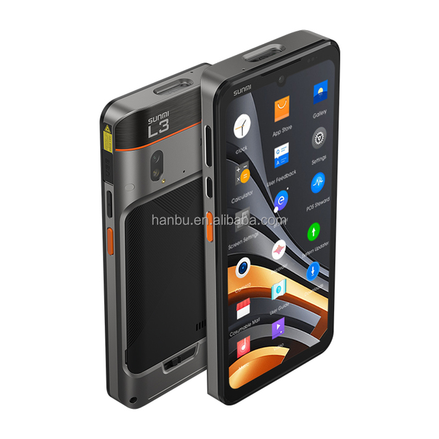 Touch Screen Mobile Rfid Reader Waterproof Mobile Computer Android14 PDA Device