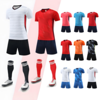 Maillots de football respirants à rayures pour hommes, version joueur et version fan, impression personnalisée