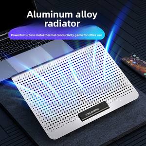 แท่นวางแล็ปท็อปที่ A18หลักแท่นระบายความร้อนอะลูมิเนียมอัลลอยที่เงียบมากพร้อมพัดลม - Product Image 2