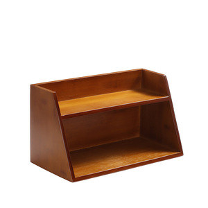 Bamboo Tea Display Rack 3 Tier <b>Desktop</b> Organizer Storage For Tea Ware And Utensils Multi Compartment <b>Shelf</b> Anji Origin - Product Image 5
