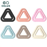 Haltères triangulaires antidérapants 7LB/10LB (Silicone+Fer Coulé) pour Yoga/Pilates, Exercices à Domicile, Tonification des Bras et du Corps, Plusieurs Couleurs, Sûrs et Personnalisables