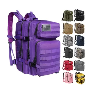 Sıcak satış toptan yürüyüş kamp çantası paketi su geçirmez çanta seyahat taktik sırt çantası