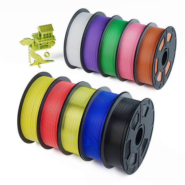 ABS TPU PETG 1kg 1.75mm 3D Printer Filament Matte Silk Plastic Rod PLA Filament for FDM 3D Printing Machine