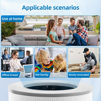 Filtre à air Hepa 3 en 1 compatible avec le purificateur d'air intelligent portable Xiaomi Elite Y-600