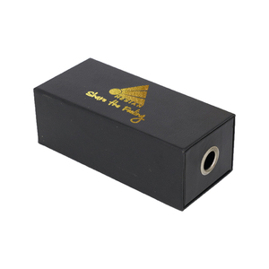 Caja Deslizante de Cartón Kraft Impresa Personalizada al por Mayor para Cosméticos, con Estampado en Relieve Dorado, Materiales Reciclados, Tipo Carpeta para Estuche - Product Image 2