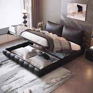 Lit superposé pour enfants avec rangement, canapé-lit <span class=keywords><strong>3</strong></span> <span class=keywords><strong>places</strong></span>, lit double avec rangement, canapé-lit avec rangement, housse de lit anti-rayures, ensemble de luxe - Product Image 4