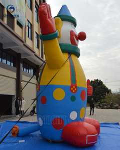 Payaso inflable de circo enorme de 20 pies de altura para publicidad al aire libre - Product Image 5