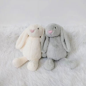 Boneka Kelinci Lembut Penghilang Stres Grosir, Mainan Plush Kelinci Bertelinga Panjang untuk Hadiah Paskah - Product Image 4