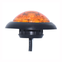 Feux de position latéraux ronds à LED de 1-1/4 pouce (32 mm) pour camions et remorques, conformes aux normes SAE/DOT/FMVSS108