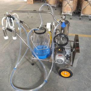 Chất lượng tốt nhất điện và xăng chân không xô đôi máy vắt sữa cho bò, dê và lạc đà - Product Image 6