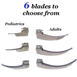 Ensemble de laryngoscope direct macintosh mccoy laryngoscope fibroscope dispositif d'intubation ent laryngoscope à fibre optique portable - Product Image 3
