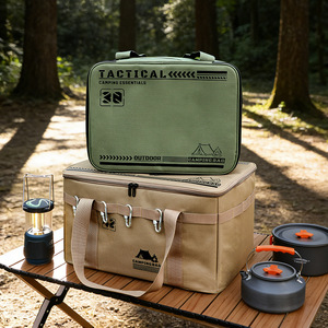 Camping Bag 24L Insulated Cooler Large Capacity Outdoor Picnic Storage Bag - Product Image 2