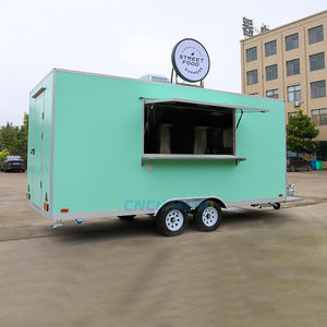รถพ่วงขายอาหาร อุปกรณ์บริการเชิงพาณิชย์ครบวงจร ครัวเคลื่อนที่ ร้านไอศกรีม ซัพพลายเออร์ร้านอาหาร รถพ่วงขายกาแฟ รถขายอาหารเคลื่อนที่ - Product Image 2