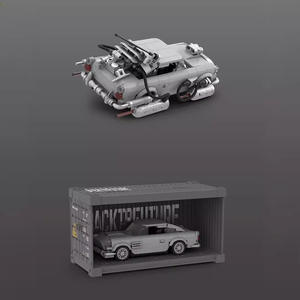 Kit de construcción de modelos de coches de aleación PB, juguete educativo de montaje manual para niños de 4 a 6 años, juguete de ingeniería científica unisex - Product Image 2