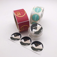 Haute qualité privé personnalisé feuille d'or autocollant adhésif boissons permanentes shampooing rouge à lèvres cosmétiques étiquettes parfum Carton