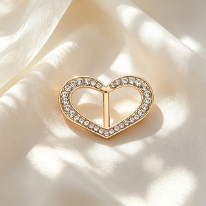 Pin Metálico con Forma de Mariposa y Pedrería, Accesorio de Moda para Bolsos de Lujo, con Recubrimiento Sin Níquel - Product Image 4