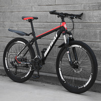 Vélo de montagne/cycle à frein à disque, amortisseur, multi-vitesses, 24/26 pouces, en fibre de carbone, VTT/bicicleta, vélo de montagne pour homme