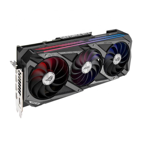 HUASHUO <span class=keywords><strong>ROG</strong></span> RTX3070 Tarjeta gráfica para juegos GDDR6 de escritorio con tres ventiladores (PCIe 4,0, ventilador doble, LHR, HDMI, DisplayPort) - Product Image 3