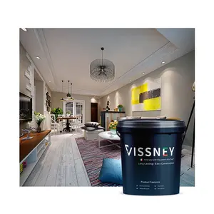 Vissney-pintura de látex de pared para el Interior de la casa, excelente calidad, alto brillo/mate