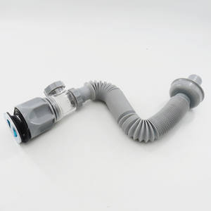 <span class=keywords><strong>Kit</strong></span> d'égouttage de lavabo, avec tuyau de vidange flexible et bouchon d'évier à <span class=keywords><strong>filtre</strong></span> escamotable, drain de lavabo résistant aux odeurs et aux insectes - Product Image 4