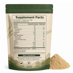 Extracto de Raíz de Maca Orgánica en Polvo, Antioxidante, Aumenta la Energía, Refuerza el Sistema Inmunitario, Certificado Halal, Suplemento de 100g para Adultos, No para Niños - Product Image 6