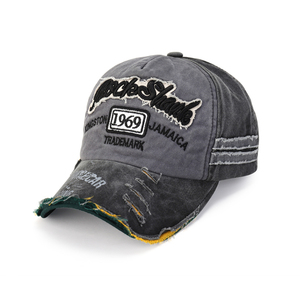 Gorra de Béisbol Informal con Logotipo Bordado de Jamaica 1969, Estilo Desgastado - Product Image 2