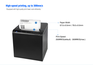 Hot 80MM 300mm/s Printing Speed USB Serial <strong>WIFI</strong> POS Thermal Receipt <strong>Printer</strong> POS80B - Product Image 3