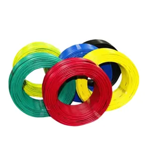 Electrical Wire 300/500V 450/750V 0.5mm 0.75mm 1.0mm 1.25mm 2.5mm Copper Aluminum PVC Building BV Blv Cable