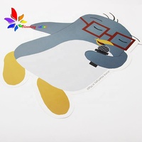 Affiches d'animaux personnalisées en gros d'usine, imprimées en offset couleur, sur papier couché, avec pelliculage mat, différents types