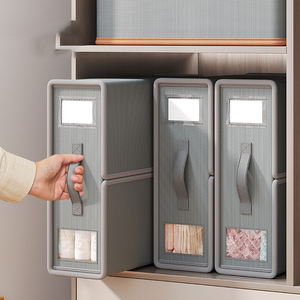 Foldable Bed Sheet Storage <strong>Box</strong> Stackable <strong>Bedding</strong> Storage <strong>Box</strong> Fabric Storage <strong>Box</strong> for Windows Linen Sheets Organizer - Product Image 5