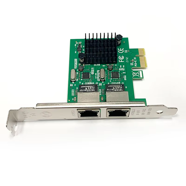 PCI-E to Dual-port Gigabit Ethernet card 1000M dual-port RTL8111F chip