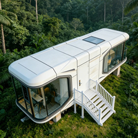 Maison capsule spatiale préfabriquée moderne certifiée CE Gangte GT-01 avec garantie de 5 ans, maison mobile en aluminium, mini-maison pour hôtel
