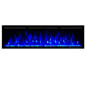 Caminetto Elettrico da <span class=keywords><strong>Parete</strong></span> 1500W con Controllo Remoto, Timer e Regolazione Temperatura, Schermo Touch per Ristoranti - Product Image 3