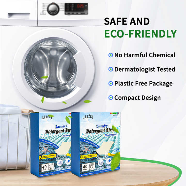 Liquidless Laundry Detergent Sheets Eco-Friendly Hypoallergenic ...