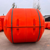 Flotteur de tuyau de dragage marin personnalisé, résistant aux UV, à haute flottabilité, en HDPE orange, pour ponton, durée de vie de 15 ans