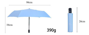 مخصصة رخيصة ثمانية عظام قابلة للطي مع شعار من الفينيل واقية من الشمس - Product Image 3